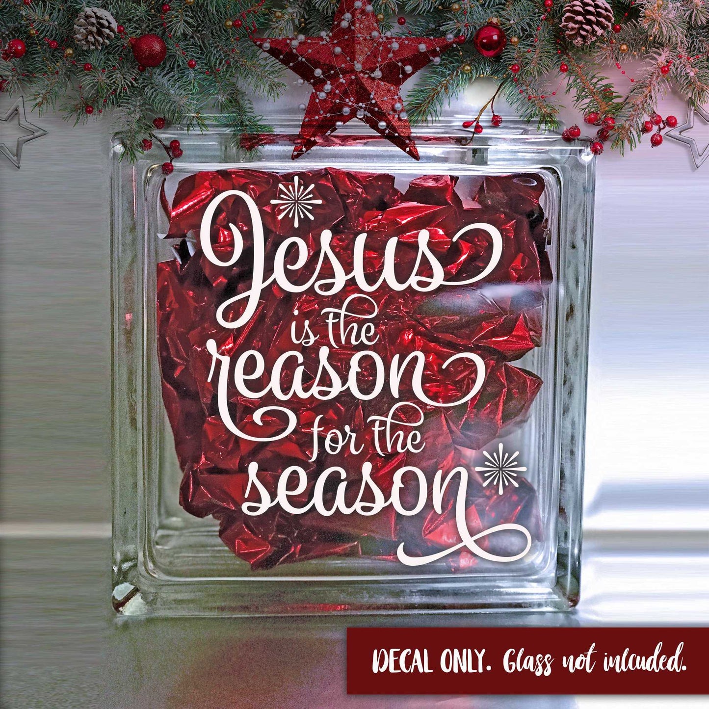 Jesus is the Reason for the Season Decal | Amber Rockstar 