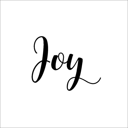 Joy Decal | Amber Rockstar 