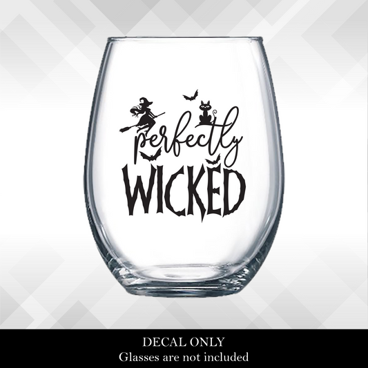 Perfectly Wicked | Halloween Decals