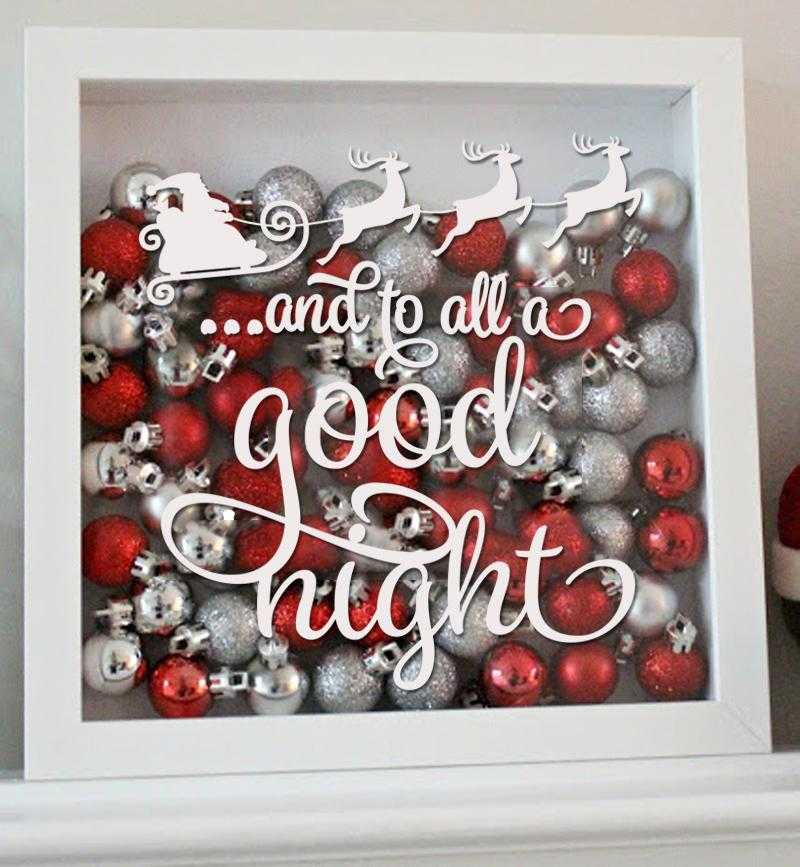 Santa Decal - And to All a Good Night | Amber Rockstar 