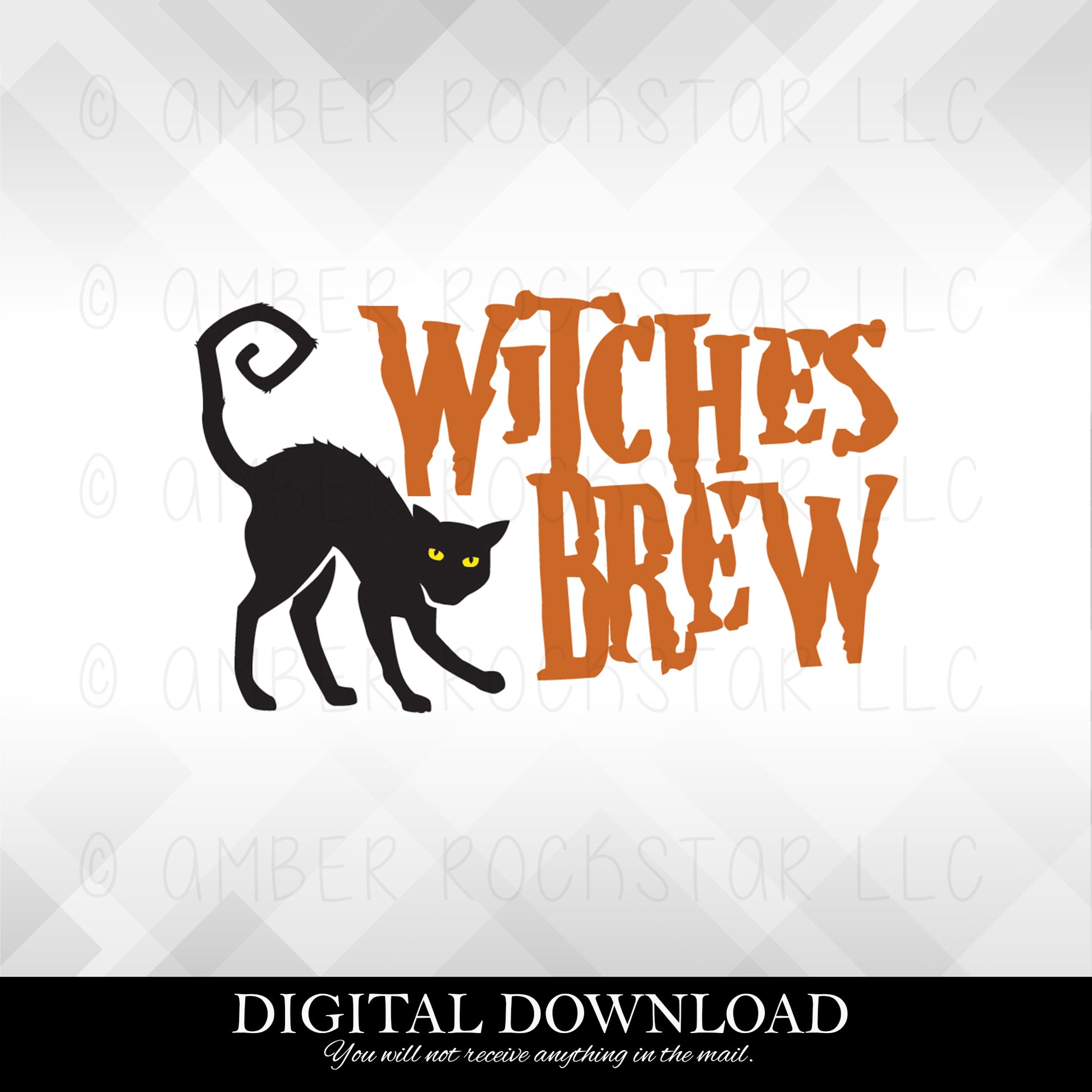 DIGITAL DOWNLOAD: Witches Brew - Halloween SVG file | Amber Rockstar