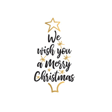 DIGITAL DOWNLOAD: We wish you a Merry Christmas. Christmas, Holiday SVG file | Amber Rockstar 